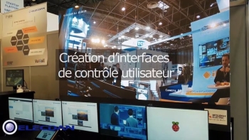 Création d’une interface utilisateur  de commande VuWall TRx